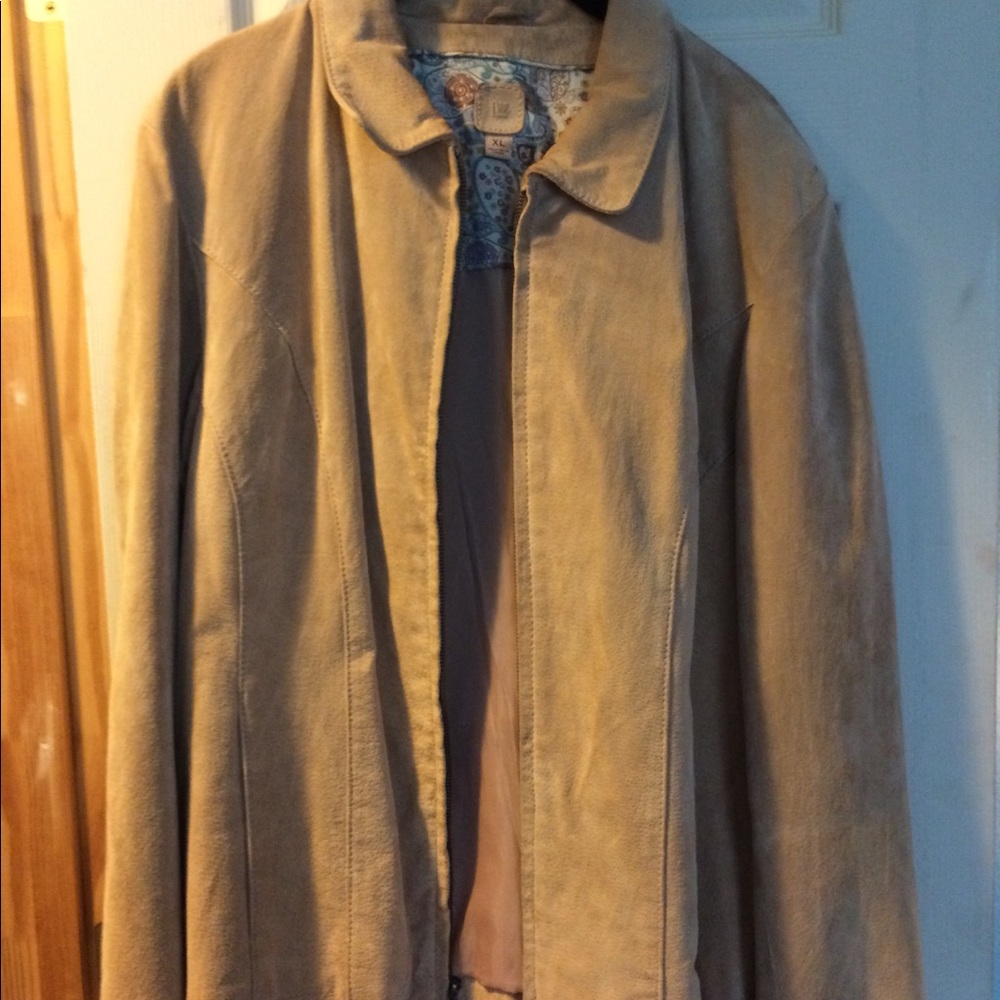 Tan heavy coat